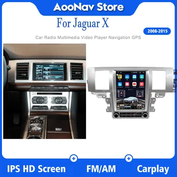 128GB Radio Auto Cu Ecran 2din Android 10.0 Pentru Jaguar XF DIN 2008 - 2015 Navigator GPS Multimedia Player Stereo Receptor