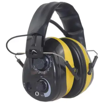 De Reducere a zgomotului Electronic Earmuff protecție Auditivă Cu AM/FM Stereo Radio Munca de Fotografiere de Vânătoare Grădină cosit Ureche Protector