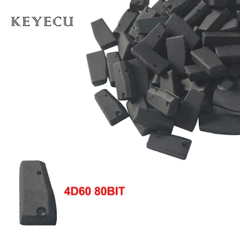 Keyecu 4D60 80BIT 80 de Biți de Carbon Auto-Cheie Transponder Chip ID60 80Bit 4D Cip Gol