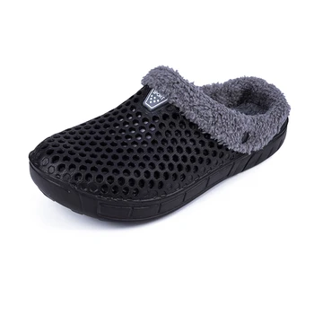2020 Nou Mens Papuci De Iarna Scurt De Pluș Cald Moale De Bumbac Acasă Pentru Femei Papuci Iubește Etaj Pantofi De Interior