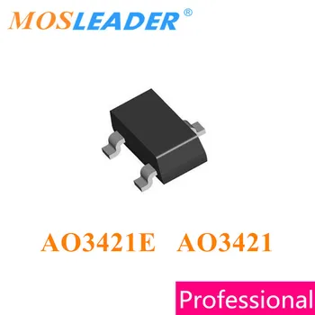 Mosleader AO3421E AO3421 SOT23 500PCS P-Canal 30V 2.6 a 3A de Înaltă calitate ca originalul