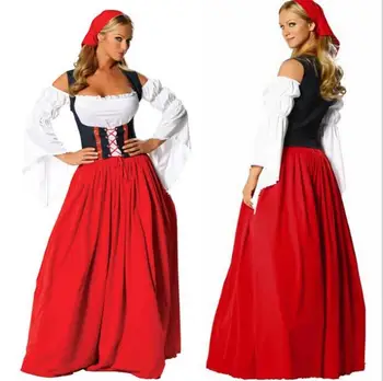 Germania Bavaria Oktoberfest Femei rochie dans Bere Epocă Etapă