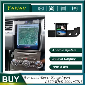 Android Radio Auto Pentru Land Rover Range Sport L320 RHD 2009~2013 Navigare GPS Auto Video MP4 Player Multimedia Wireless Carplay