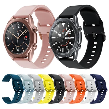 silicon watchbands pentru Samsung Galaxy Watch 3 41mm 45 mm bratara smart sport curea pentru Samsung galaxy watch 42mm curea de ceas