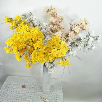 1 buc mătase artificială flori de cires floare ramură acasă decorare petrecere de nunta drum duce flori false