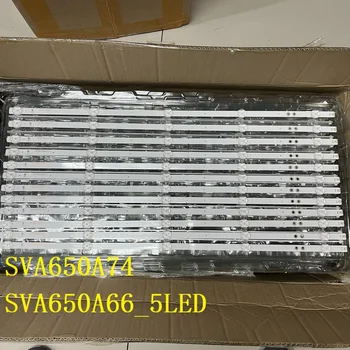 Kit 12pcs de Fundal cu LED strip pentru SONY KD-65XF7005 KD-65XF7003 KD-65X750F KD-65XF7596 SVA650A66_5LED S650QF59 V5 SVA650A74