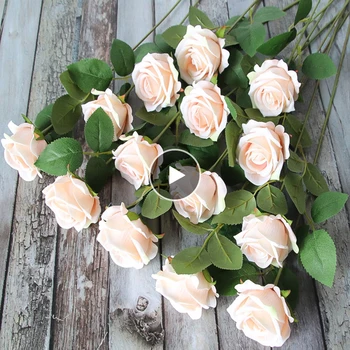 1 BUC Red Rose Flanel Flori Artificiale de Moda, Decor Acasă Pentru Acasă Decorare Nunta Interioară Simulare de Flori flores zces