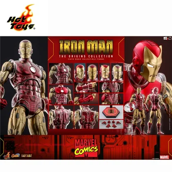 În Stoc Original Hottoys HT 1/6 Iron Man CMS07D37 benzi Desenate Marvel Marvel Anime Figur Cifrele de Acțiune de Colectare de Jucarii Model