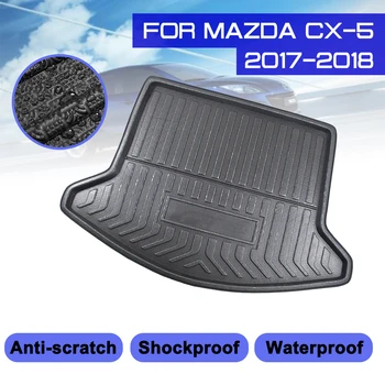 Pentru Mazda CX-5 2017 2018 Masina Floor Mat Covor de Portbagajul din Spate Anti-noroi Acoperi