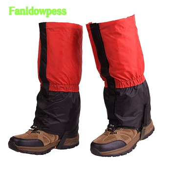 1Pair Unisex Zăpadă Ploaie Boot Acoperă Jambiere Ghetre Waterproof, Windproof mai Cald Picior Gaiter Pantofi Acoperi Galoși pentru Om Femeile