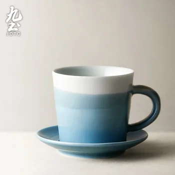 Creative Cana Ceramica Cana de Cafea Japoneze Manual Cuplu Ceașcă de Cafea Sos Simplu Reutilizabile Kaffeetasse Bucatarie sala de Mese Bar EF50CS