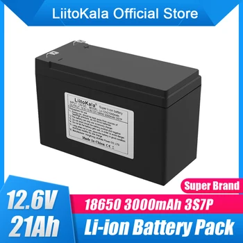 LiitoKala 12V 21Ah 18650 litiu li-ion baterie reîncărcabilă pentru copii masini electrice de jucarie pulverizator scară de Acces control