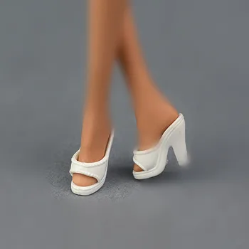 1/6 Pantofi Papusa se Amestecă stil de Sandale cu Toc Cizme Colorate Asortate, Pantofi, Accesorii Pentru 30cm Păpușă de Crăciun DIY Jucărie