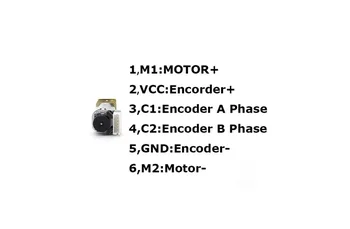 N20 Mini DC motoreductor Vorbesc Cu Encoder GA12-N20 motoreductor Viteza de Măsurare Pentru DIY Smart Auto Chassis Control de la Distanță RC