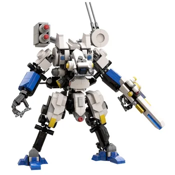 23CM Acțiune Robot Blocuri de Jucărie pentru Copii Mecha Războinic Figura Model Truse de Jucarii Pentru Copii Asambla Cărămizi Anime Soldat Păpuși