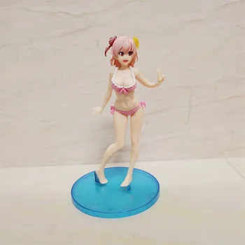 Anime My Teen Romantic Comedy Snafu Yuigahama Yui costum de Baie din PVC figurina de Colectie Model de Păpușă Jucărie 18cm