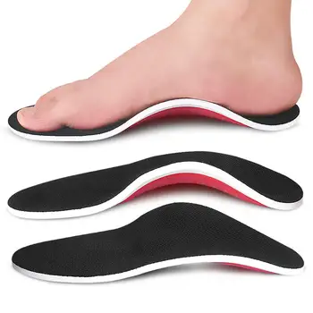 1 Pereche EVA Ortezare Tălpi Flatfoot Suport Arc Pad Bărbați Femei Fascia Pantofi Pad Ușura Presiunea Respirabil Ortopedice, Tampoane