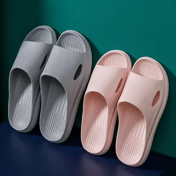 Vara Nou Stil pentru Bărbați Papuci de Casa Interior Baie Confortabil Respirabil Deodorant Externe Sandale și Papuci, Pantofi