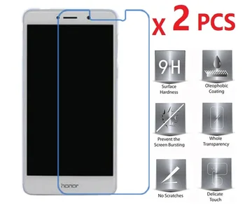 2 BUC Pentru Huawei Honor 6X Temperat Pahar Ecran Protector Pentru Onoare 6X 2.5 D 0.26 mm 9H Anti-zero Premium Shield Garda