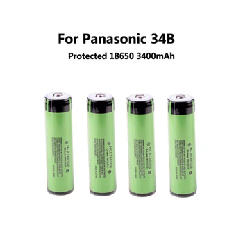 15 BUC/lot 2016 Original Pentru Panasonic 18650 3400mAh 3.7 V baterie Subliniat șeful baterie NCR18650B Lthium mai placă de protecție