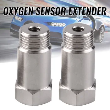 2 X Mașină Senzorului de Oxigen Direct 45mm 02 O2 Senzor de Oxigen Extensia Distanțier extender M18x1.5 Bung Adaptor de CEL Fix