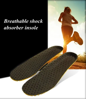 1Pair EVA Lightweight Mesh Sneaker Branț Femei și Bărbați Respirabil Deodorant Moale de Absorbție a șocurilor Branț Confortabil Circulație
