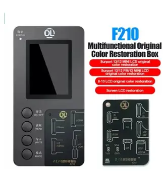 iParts Multifuncțional DL F210 Adevărat Ton de Recuperare Programator Pentru iPhone 8~12 13 LCD Original, Copie Originală de Afișare Culoare Recuperare