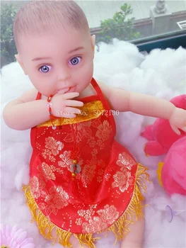 Renăscut Baby Doll 46cm Renăscut Baby Dolls Corp Plin de Silicon Simulare Păpușă Copil de Simulare în Instruirea Copilului Model