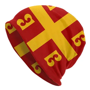 Imperiul bizantin Căciuli Drapelul Național Capace Respirabil de Înaltă Calitate Imprimate Casual Pulover Capac pentru Unisex Căciuli Tricotate