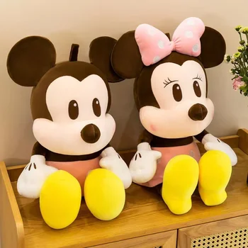 Disney Poveste De Pluș Mickey&Minnie Mouse Păpușă Jucărie De Pluș Moale Mickey Minnie Păpuși Animal Pernă Perna De Ziua De Nastere Cadouri De Nunta