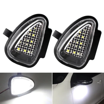 2 BUC Nici o Eroare LED-uri Sub Oglindă Lumina/Baltă de Lumină Pentru VW Passat B7 2011~ 2019 Golf 6 GTI 2009 ~ 2019 Led Lumini de Curtoazie
