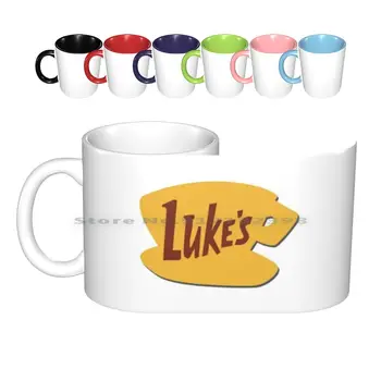 Luke Cafea Cani Ceramice Cești de Cafea Ceai Lapte Cana Creative Trend Vintage Cadou Cana de Sticla