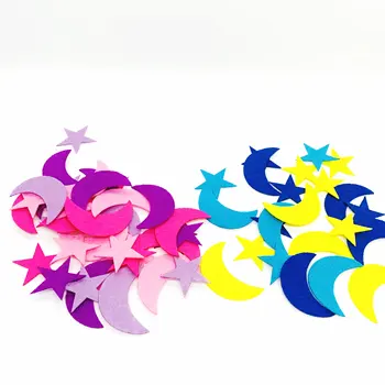 Luna Stele Confeti 10g Set Decoratins Masă Confetti Ramadan Eid Mubarak Decor Aniversare de Nunta Petrecere Copil de Dus Decor