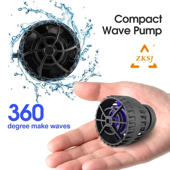 ZKSJ Acvariu ECO Slim Wave Face Pompa de Recif Marin Acvariu Rezervor de Pește Wavemake mai mic Zgomot VAL POMPA ReefBreeders Stil