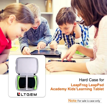 LTGEM Verde EVA Caz Greu pentru LeapFrog LeapPad Academia de Învățare Copilul Tableta