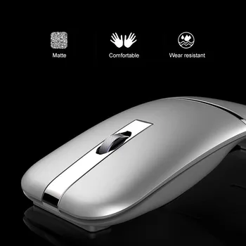 Bluetooth-compatibil Gaming Mouse Pliabil Modul Dual 2.4 G Wireless Mouse Gamer Soareci Pentru Macbook Tableta iPad Mini Laptop Calculator