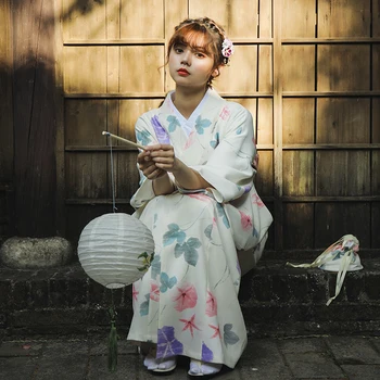 Femei Japonia Yukata în Stil Tradițional Kimono Japonez Clasic, Halat de baie Cosplay Purta Rochie Fotografie