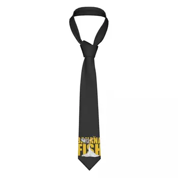 Banana Pește Tricou Cravata Unisex Slim Poliester 8 cm Lățime Gât Cravata pentru Barbati Accesorii Gravatas de Afaceri de Nunta