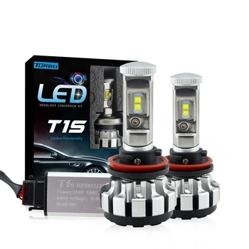 Turbo CONDUS T1S H11 Becuri LED Canbus H1 LED-uri Faruri Kit 80w 8000Lm 6000k 3000k Luces Led Para Auto