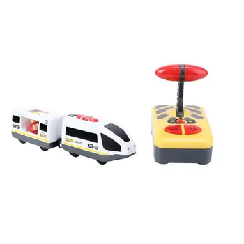 Electrice de Control de la Distanță de Tren Jucărie pentru Copii Amuzant RC Model de Tren de Jucărie Jucărie de Învățământ Pentru Copii, Copii (Fără Baterie)