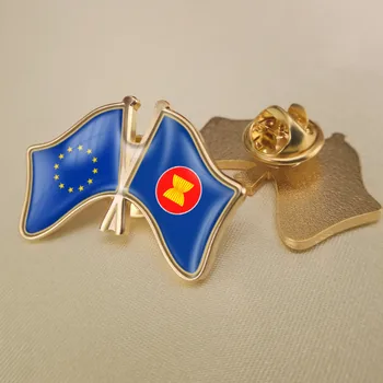 Uniunea europeană și ASEAN Asociația Trecut Dublu Prietenie Steaguri Brosa Insigne, Ace de Rever