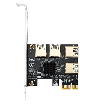 PCI-E 1 la 4 USB3.0 placa Grafica Card de Expansiune X1 la X16