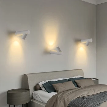 FSS Nordic Simplu cu LED-uri Lampă de Perete Acasă Interior Living Perete de Fundal Culoar Dormitor Art Curte în aer liber Corative Lampă de Perete