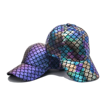 Moda Șapcă De Baseball Strada Personalitate Hip Hop Pălărie Refuz Curbate Scară De Pește Coada De Sirena A Atins Capace De Vară, Pălării De Soare Femei Bărbați