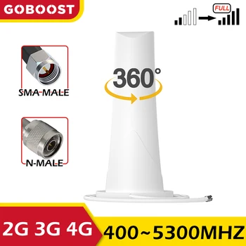 GOBOOST 2G 3G 4G 360° Comunicare Antena 5dbi Câștiga 400 de~5300mhz frecvența de Utilizare pentru Amplificator de Semnal Celulare Amplificator Repetor