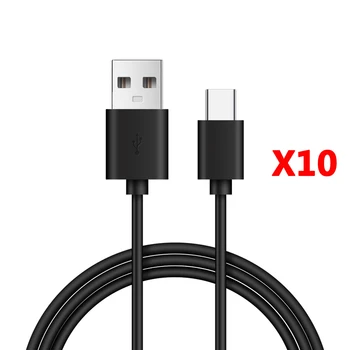 10BUC/Lot Tip C Cablu de Încărcare Rapidă Sârmă Pentru Samsung S22 S21 S20 S9 S8 Xiaomi 13 Huawei P50 P40 P30 Pro Încărcător Usb de Tip C Cablu