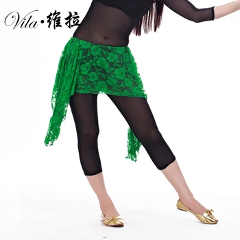 13 Culori 2018 Femei pentru dans Burtă de Dans Îmbrăcăminte Hip Curele Practică Înfășurat Fuste Scurte din Dantela Bellydance Hip Eșarfă (Fara pantaloni)