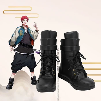 Divizia Rap Battle Hipnoza Mic DRB Harai Kuko Cosplay PU Pantofi de Piele de Halloween Cosplay Prop Personalizate