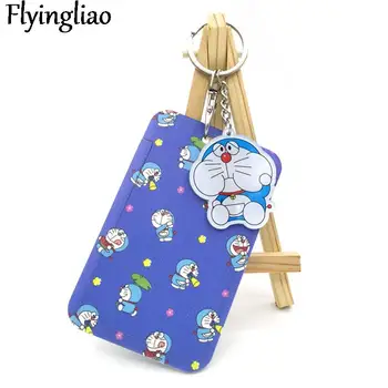 Doraemon Acrilice cheie lanț animație dublu strat transparent acrilic Pandantiv lanț cheie creative telefon mobil cadou 