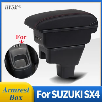 Pentru SUZUKI SX4 Cotiera Părțile Interioare Auto Cotiera Cutie de Aducere Piese Cutie de Depozitare Accesorii Auto Detalii de Interior USB